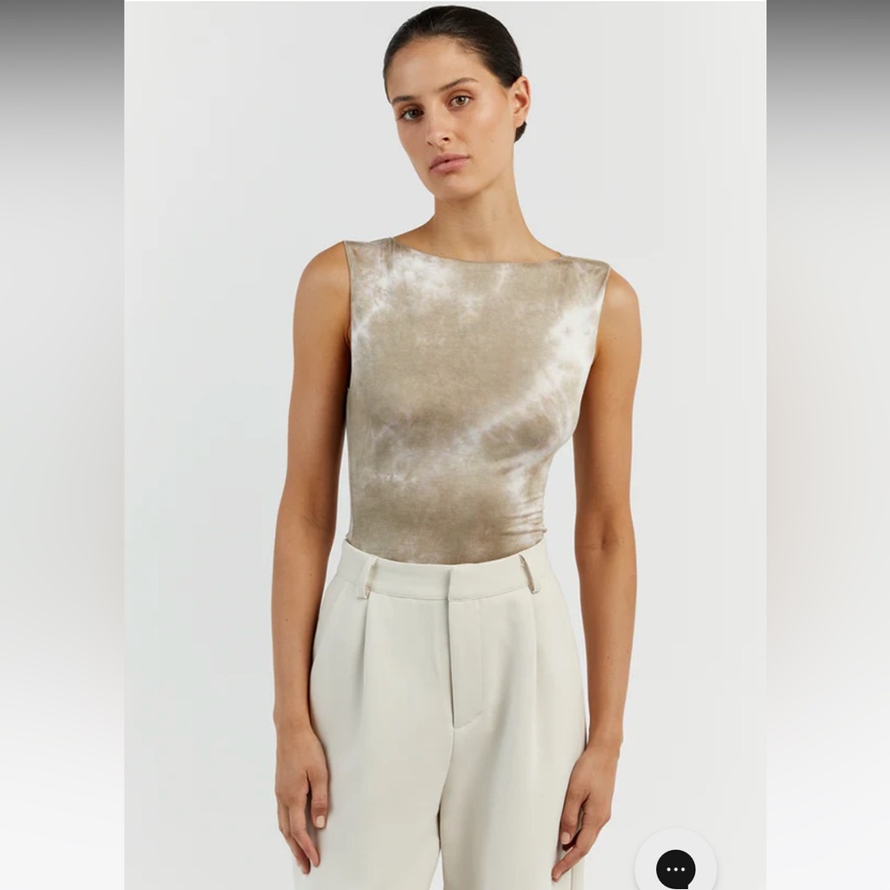 DISSH Casper Moss Tie Dye Sleeveless Tank